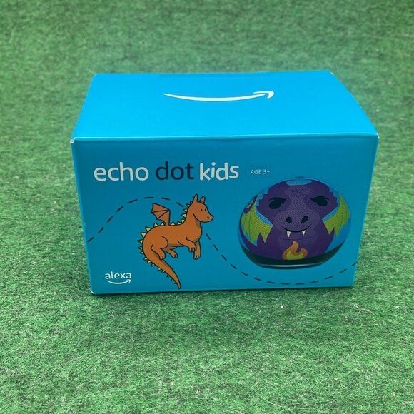 Amazon Echo Dot Kids Edition 5th Gen. Smart Speaker - Dragon - Picture 1 of 2